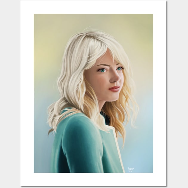 Gwen Stacy Gwen Stacy Posters and Art Prints TeePublic